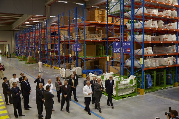 Visita por el interior del Honda Logistics Center