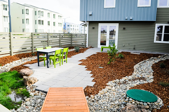 rain garden stormwater control